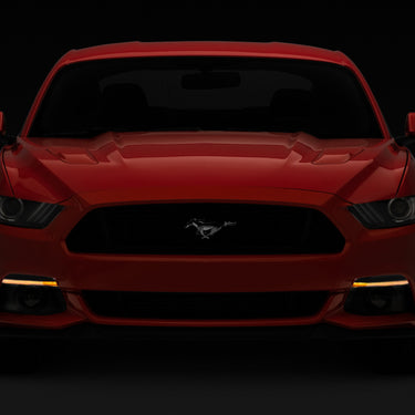 Raxiom 15-17 Ford Mustang Axial Series LED Sequential Turn Signals (Smoked)