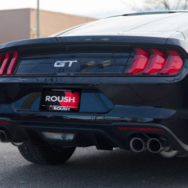 Roush 2018-2024 Ford Mustang 5.0L V8 Cat-Back Exhaust Kit (Fastback Only)