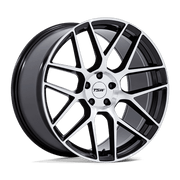 TSW TW002 LASARTHE 18x9.5 Gloss Black Machined 5x114.3 40mm