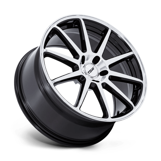 TSW TW004 CANARD 20x10.5 Gloss Black W/ Machined Face 5x114.3 40mm