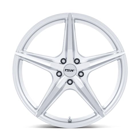 TSW TW007 ESPRIT 18x10.5 Hyper Silver W/ Machined Face 5x114.3 25mm