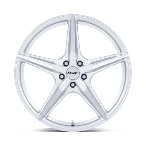 TSW TW007 ESPRIT 18x9.5 Hyper Silver W/ Machined Face 5x114.3 25mm
