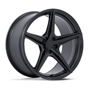 TSW TW007 ESPRIT 18x9.5 Matte Black 5x114.3 25mm