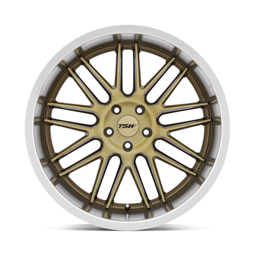 TSW AVALON 20x10 Bronze W/ Bronze Face & Mach 5x114.3 25mm