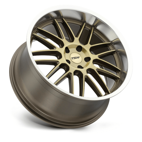 TSW AVALON 20x10 Bronze W/ Bronze Face & Mach 5x114.3 25mm