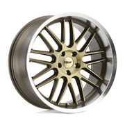 TSW AVALON 20x10 Bronze W/ Bronze Face & Mach 5x114.3 25mm