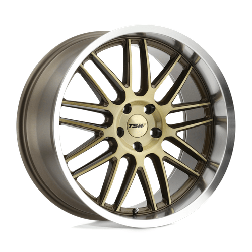 TSW AVALON 20x10 Bronze W/ Bronze Face & Mach 5x114.3 25mm