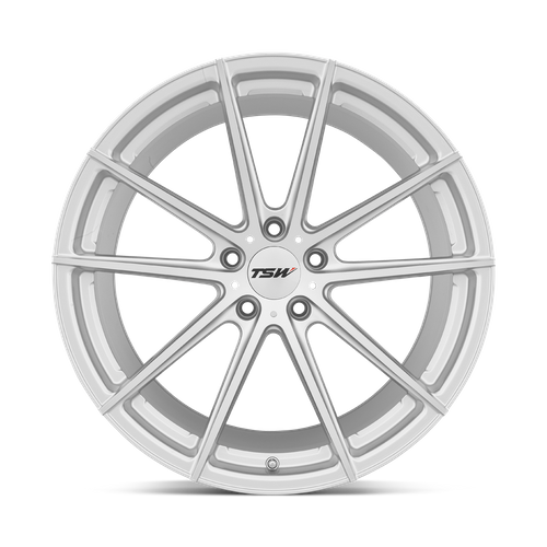 TSW BATHURST 20x10.5 Silver W/ Mirror Cut Face 5x114.3 25mm