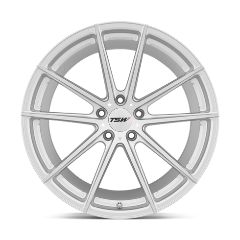 TSW BATHURST 20x10 Silver W/ Mirror Cut Face 5x114.3 40mm