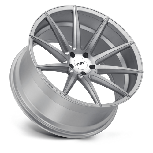 TSW CLYPSE 18x8.5 Titanium W/ Matte Brushed Face 5x114.3 40mm
