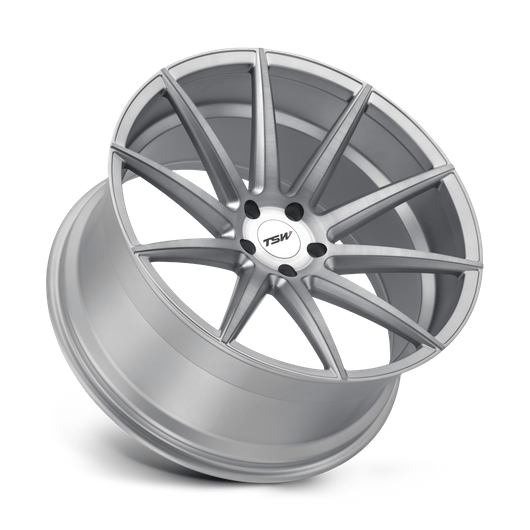 TSW CLYPSE 20x10 Titanium W/ Matte Brushed Face 5x114.3 40mm