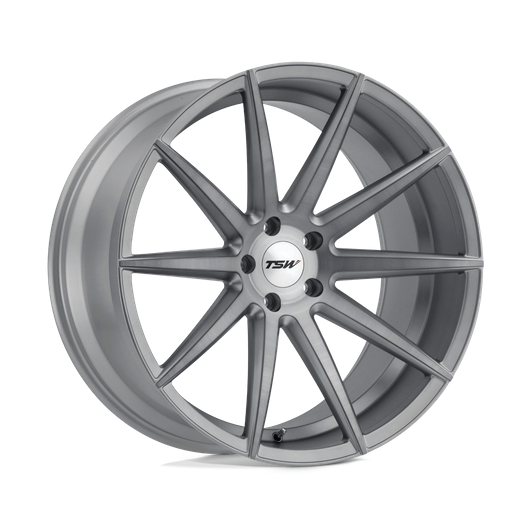 TSW CLYPSE 20x10 Titanium W/ Matte Brushed Face 5x114.3 40mm