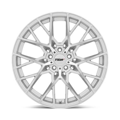 TSW SEBRING 20x10 Silver W/  Mirror Cut Face 5x114.3 40mm