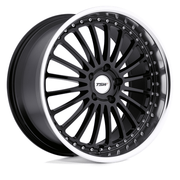 TSW SILVERSTONE 18x8 Gloss Black W/ Mirror Cut Lip 5x114.3 40mm