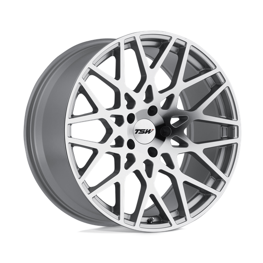 TSW VALE 18x9.5 Silver W/ Mirror Cut Face 5x114.3 40mm