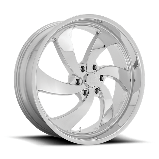 US Mag 1PC U132 DESPERADO 22x9 Chrome 6x135 25mm