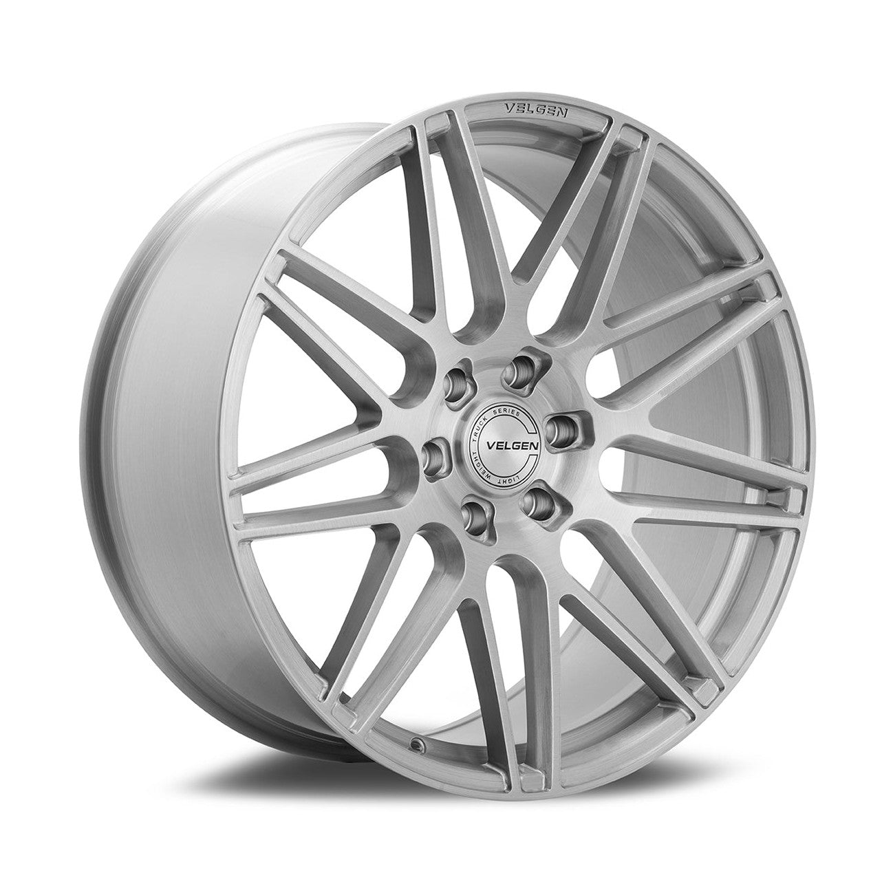 2009-2020 Ford F-150 Velgen VFF-9 Wheel Set (Set of 4) - Brushed Clear - 22x10