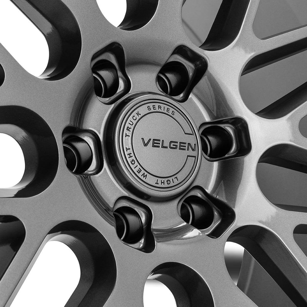 2009-2020 Ford F-150 Velgen VFF-9 Wheel Set (Set of 4) - Gloss Gunmetal - 24x10