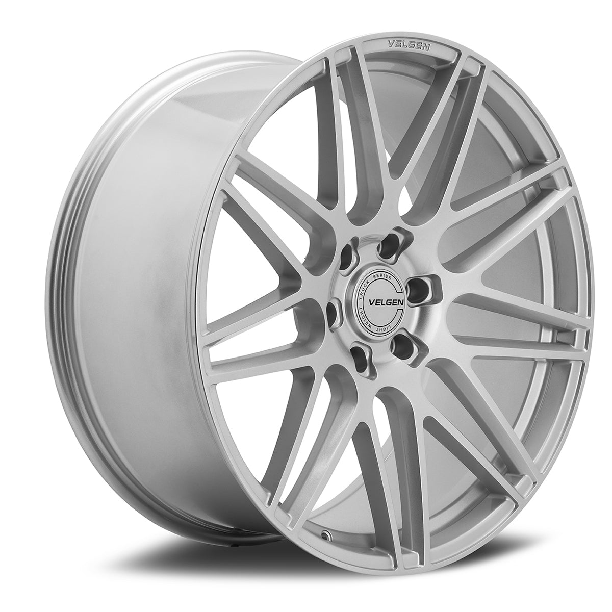 2009-2020 Ford F-150 Velgen VFF-9 Wheel Set (Set of 4) - Gloss Silver - 22x10