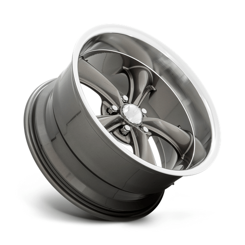 American Racing Vintage VN338 BOSS TT 20x10 Graphite W/ Diamond Cut Lip 5x114.3 35mm