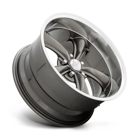 American Racing Vintage VN338 BOSS TT 20x10 Graphite W/ Diamond Cut Lip 5x114.3 35mm