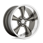 American Racing Vintage VN338 BOSS TT 20x10 Graphite W/ Diamond Cut Lip 5x114.3 35mm