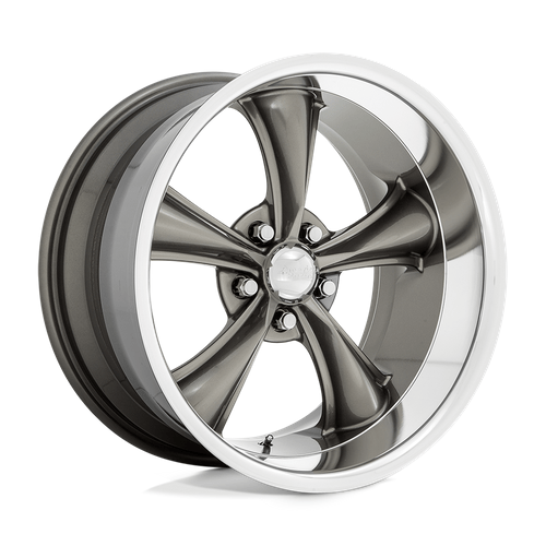 American Racing Vintage VN338 BOSS TT 20x10 Graphite W/ Diamond Cut Lip 5x114.3 35mm