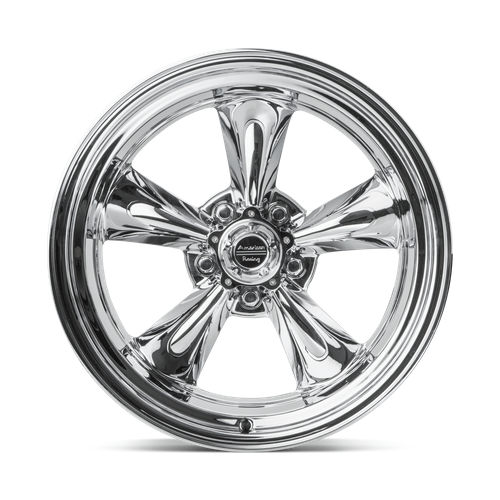 American Racing Vintage VN615 TORQ THRUST II 1 PC 17x9.5 Chrome 5x114.3 28mm