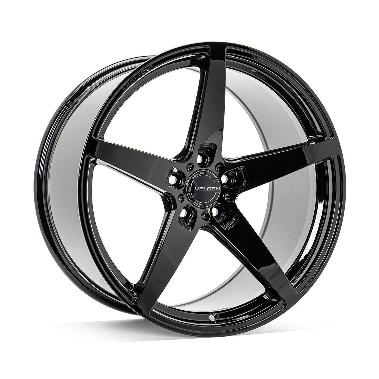 2020-2022 Ford Mustang GT500 Velgen Classic5 V2 Wheel Set (Set of 4) - Gloss Black - 20x11/20x11.5