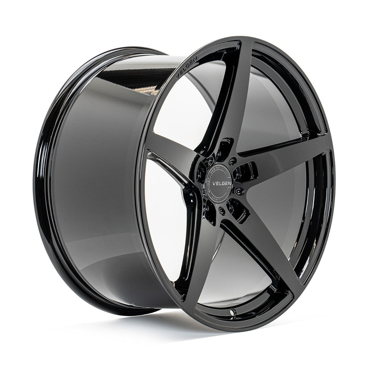 Juego de llantas Velgen Classic5 V2 para Ford Mustang 2015-2024 - 20x10/20x11, negro brillante