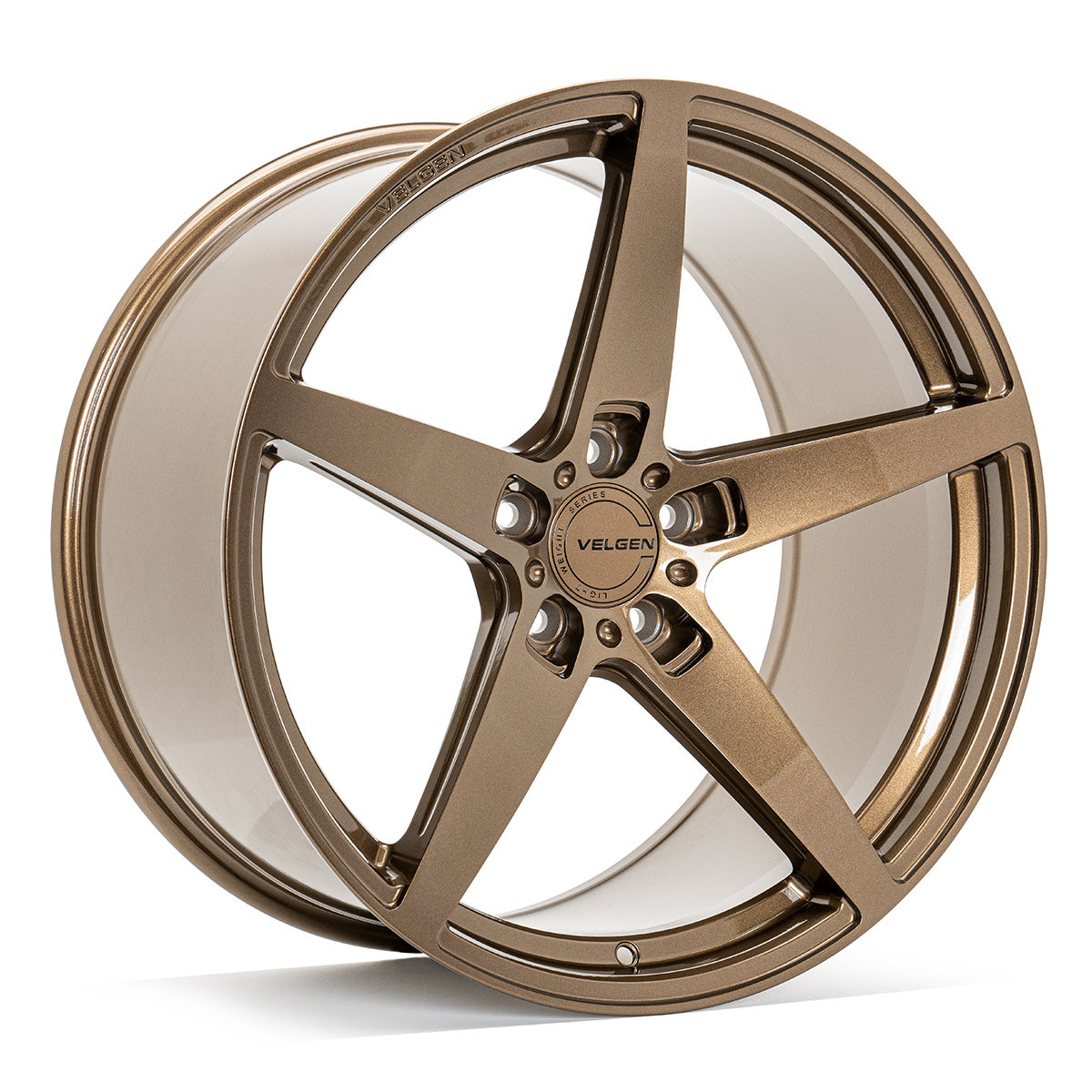2020-2022 Ford Mustang GT500 Velgen Classic5 V2 Wheel Set (Set of 4) - Gloss Bronze - 20x11/20x11.5