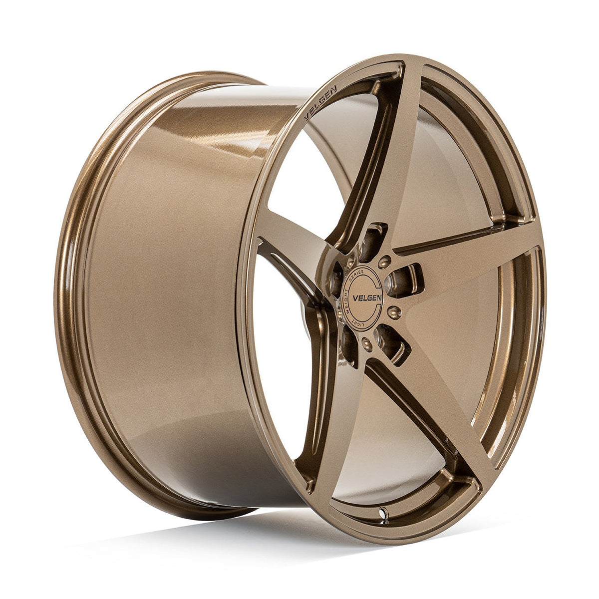 Juego de Ruedas Velgen Classic5 V2 para Ford Mustang 2015-2024 - 20x10/20x11, Bronce Brillante