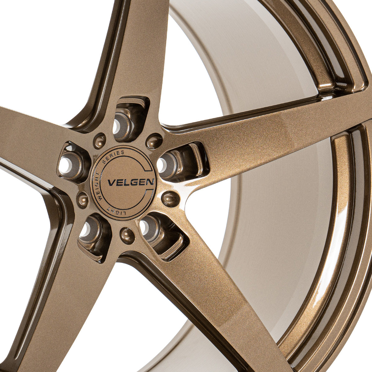 2020-2022 Ford Mustang GT500 Velgen Classic5 V2 Wheel Set (Set of 4) - Gloss Bronze - 20x11/20x11.5