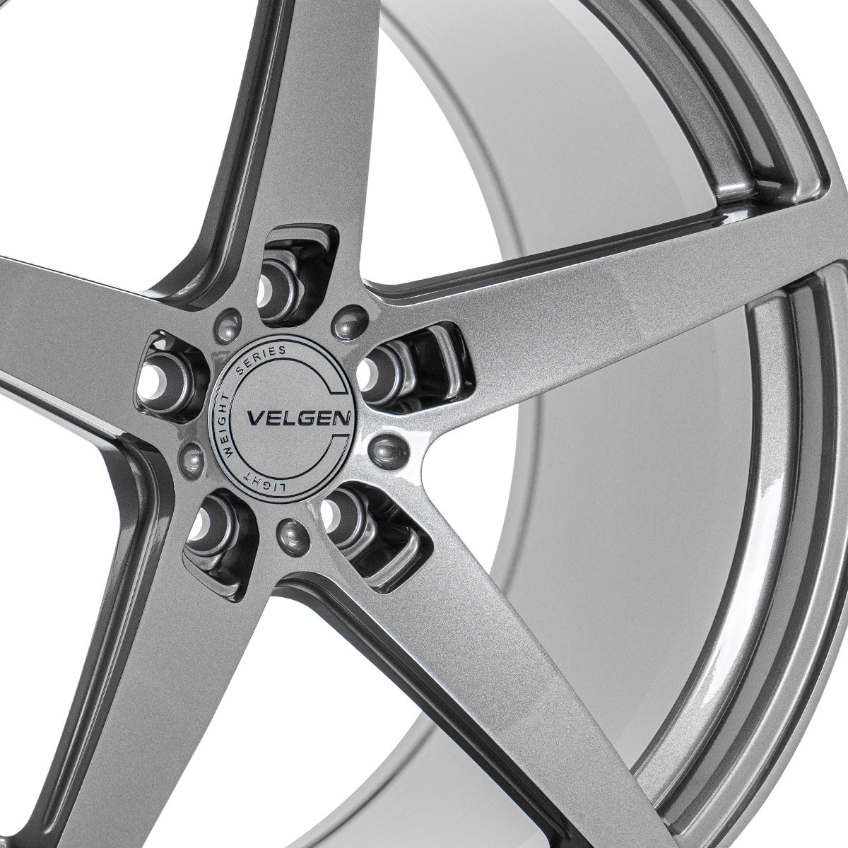2020-2022 Ford Mustang GT500 Velgen Classic5 V2 Wheel Set (Set of 4) - Gloss Gunmetal - 20x11/20x11.5