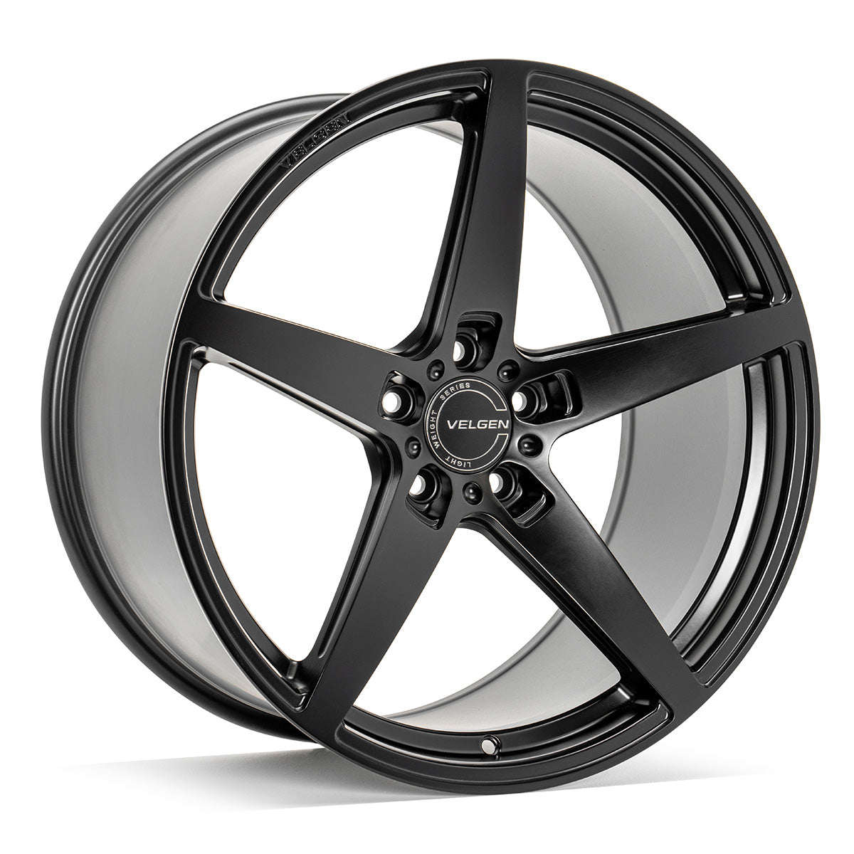 2015-2024 Ford Mustang Velgen Classic5 V2 Wheel Set (Set of 4) - Satin Black - 20x10/20x11