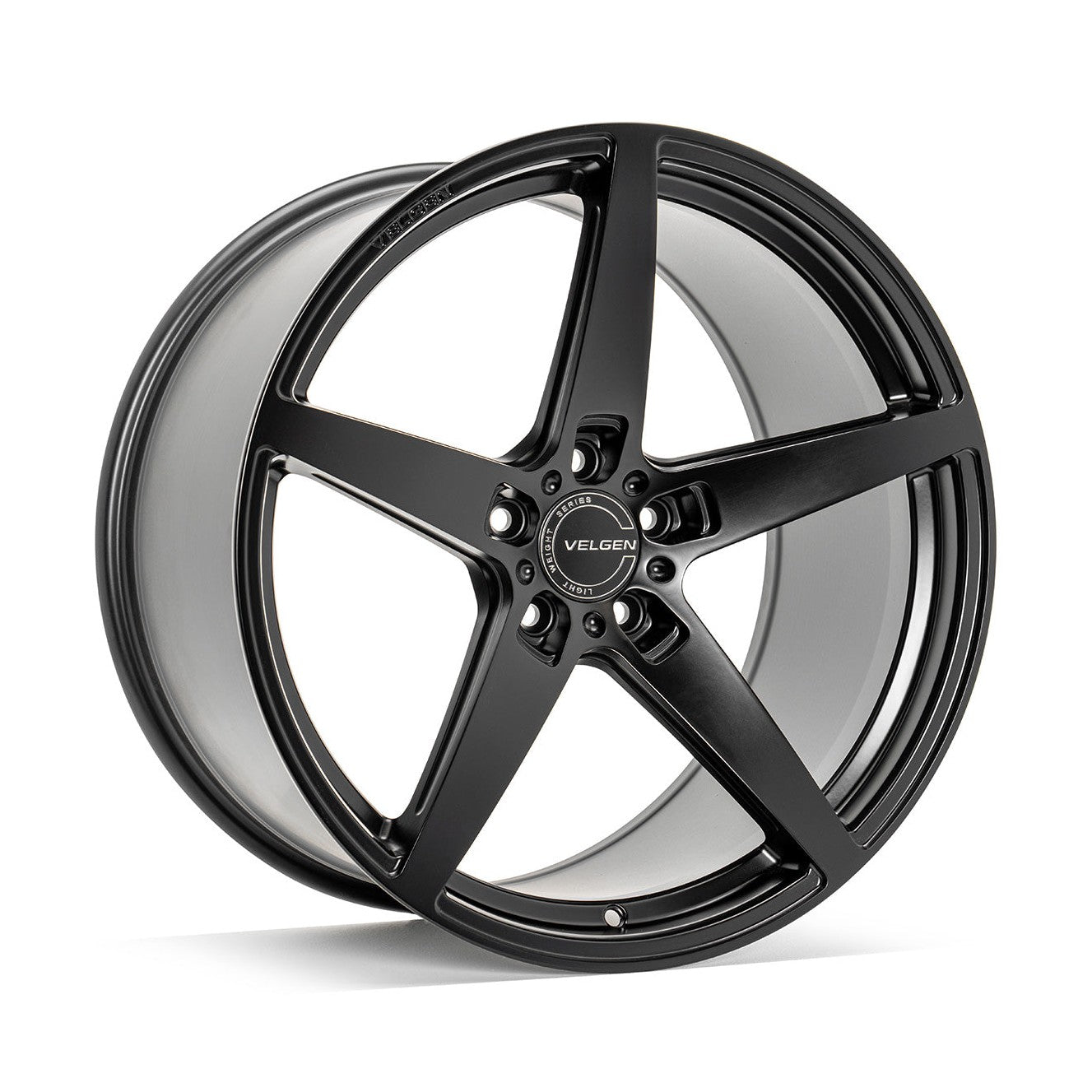 2015-2024 Ford Mustang Velgen Classic5 V2 Wheel Set (Set of 4) - Satin Black - 20x10/20x11