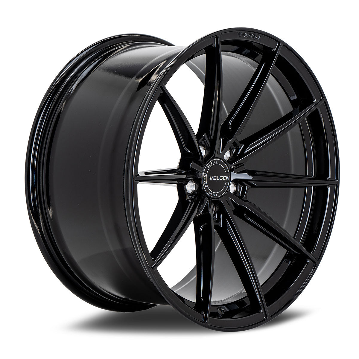 2005+ Ford Mustang Velgen VF10 Wheel Set (Set of 4) - Gloss Black - 20x9.5/20x10.5