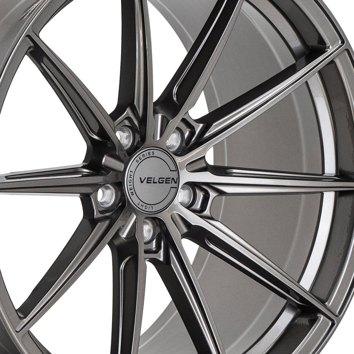 2005+ Ford Mustang Velgen VF10 Wheel Set (Set of 4) - Gloss Gunmetal - 20x9.5/20x10.5