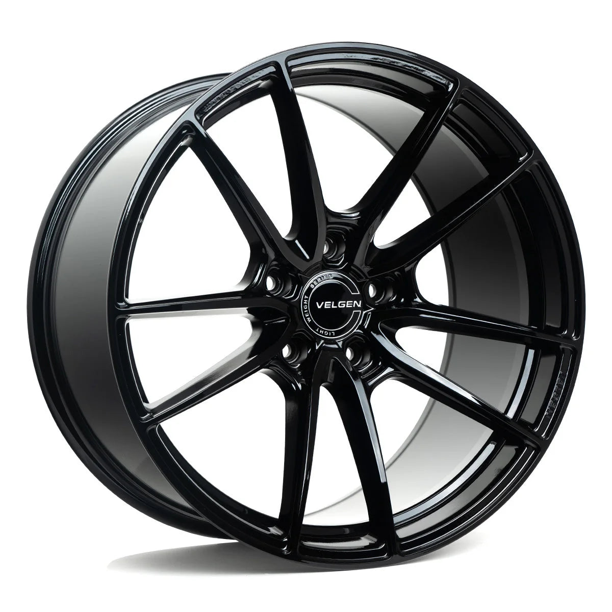 2016-2020 Ford Mustang GT350/R Velgen VF5 Wheel Set (Set of 4) - Gloss Black - 19x11/19x11.5
