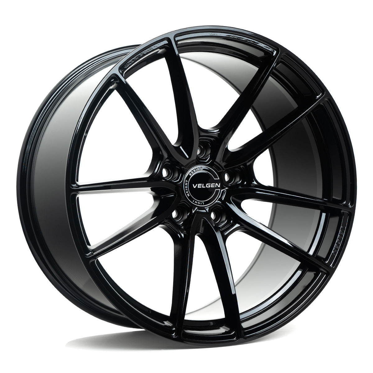 2016-2020 Ford Mustang GT350/R Velgen VF5 Wheel Set (Set of 4) - Gloss Black - 20x11/20x11.5
