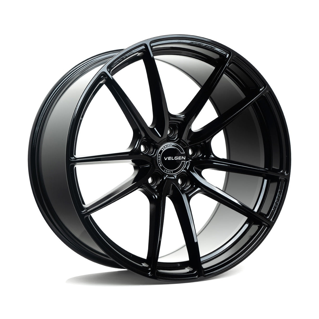 2005+ Ford Mustang Velgen VF5 Wheel Set (Set of 4) - Gloss Black - 20x9.5/20x10.5