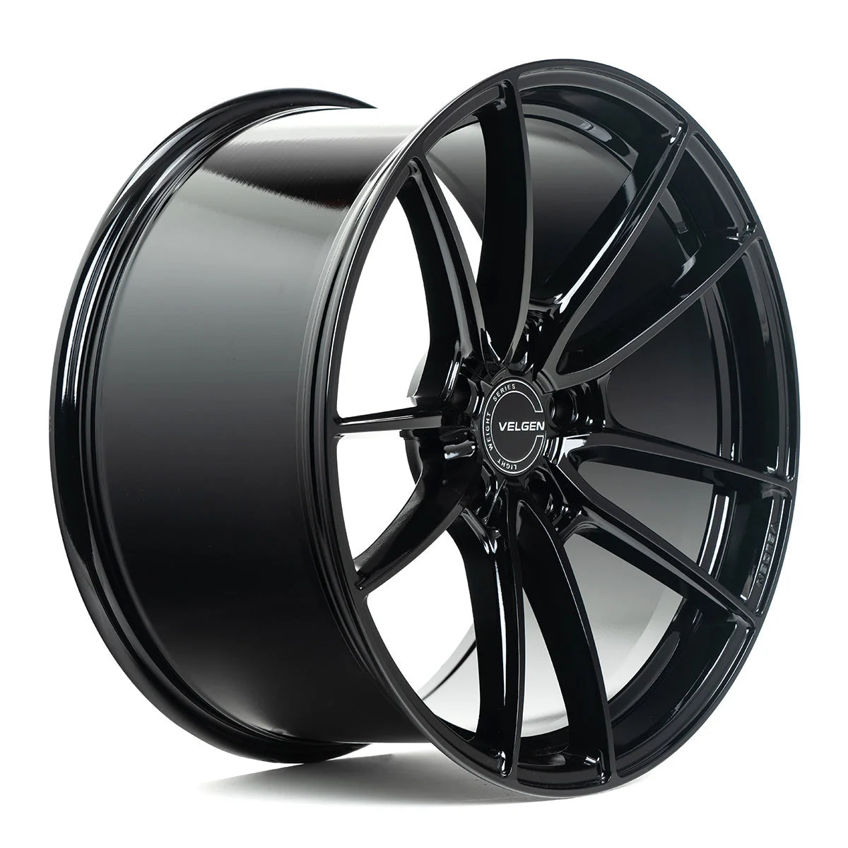 2016-2020 Ford Mustang GT350/R Velgen VF5 Wheel Set (Set of 4) - Gloss Black - 19x11/19x11.5
