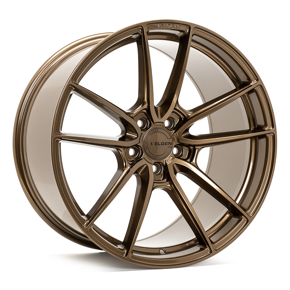 2005+ Ford Mustang Velgen VF5 Wheel Set (Set of 4) - Gloss Bronze - 20x9.5/20x10.5