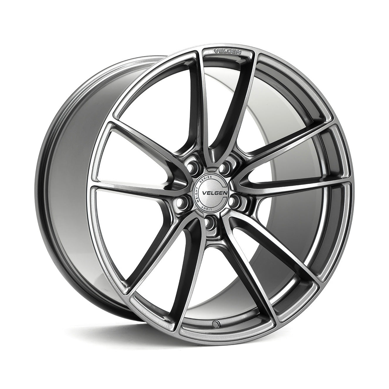 2020-2022 Ford Mustang GT500 Velgen VF5 Wheel Set (Set of 4) - Gloss Gunmetal - 20x11/20x11.5