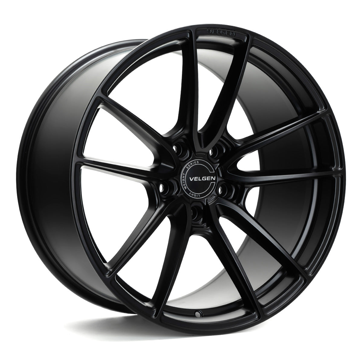 2005+ Ford Mustang Velgen VF5 Wheel Set (Set of 4) - Satin Black - 20x9.5/20x10.5