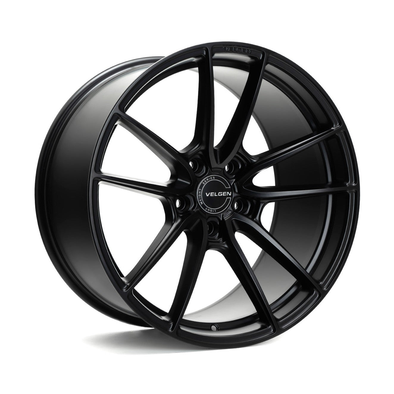 2005+ Ford Mustang Velgen VF5 Wheel Set (Set of 4) - Satin Black - 20x9.5/20x10.5