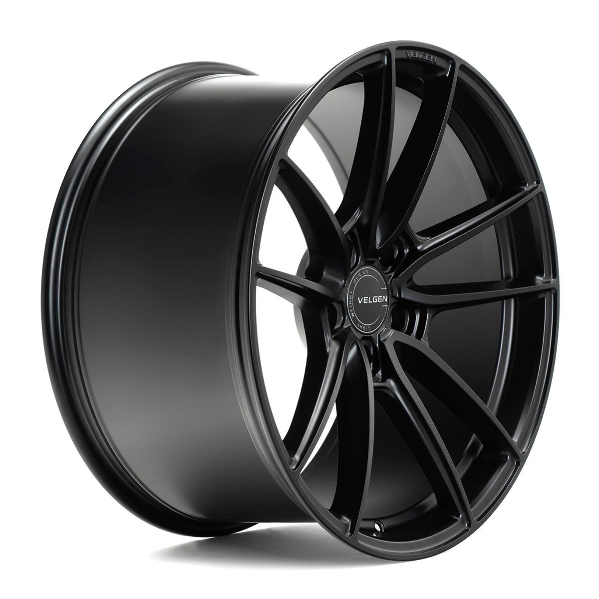 2005+ Ford Mustang Velgen VF5 Wheel Set (Set of 4) - Satin Black - 20x9.5/20x10.5