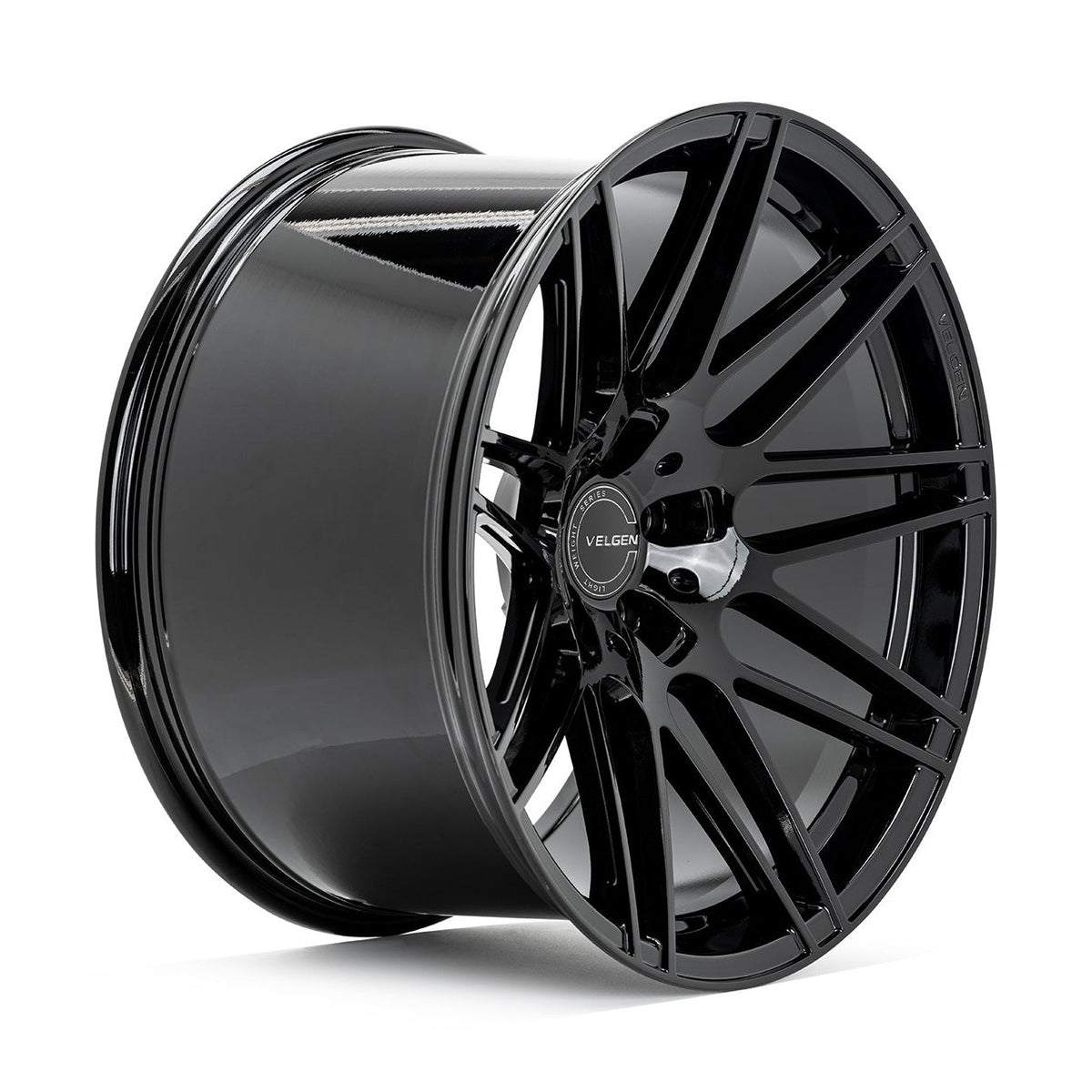 Juego de rines Velgen VF9 para Ford Mustang 2005+, 20x9.5/20x10.5, negro brillante