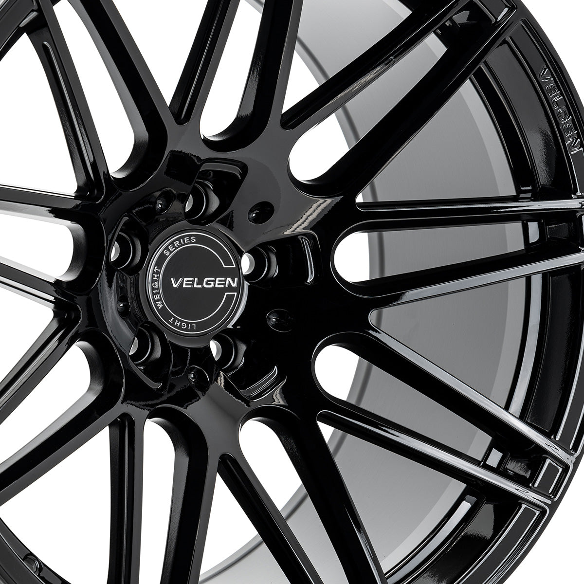 2005+ Ford Mustang Velgen VF9 Wheel Set (Set of 4) - Gloss Black - 20x9.5/20x10.5