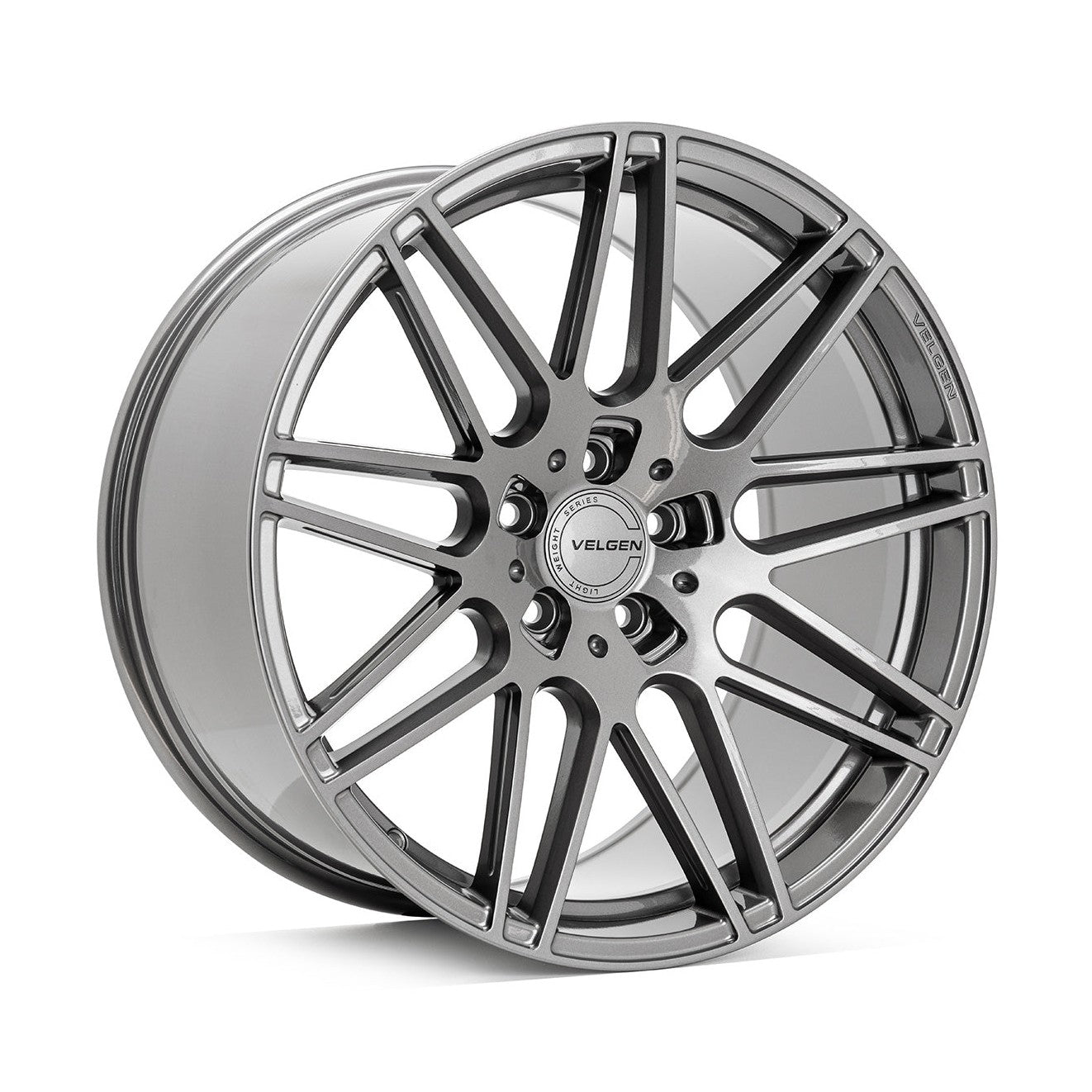 2005+ Ford Mustang Velgen VF9 Wheel Set (Set of 4) - Gloss Gunmetal - 20x9.5/20x10.5